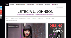 Desktop Screenshot of leteciajohnson.com